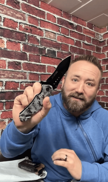 Tactical knife and gear
